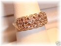 Vintage 14K Gold Diamond (TCW.375) Ring (5 ½) 