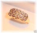 Vintage 14K Gold Diamond (TCW.375) Ring (5 ½) 