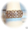 Vintage 14K Gold Diamond (TCW.375) Ring (5 ½) 