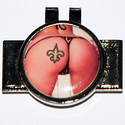 1" Babe & Saints Tattoo Golf Ball Marker Venchinni