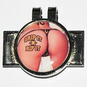 1" Magnet. Babe  Tattoo Golf Ball Marker Venchinni