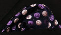 Venchinni 100% Silk Tie + Hanky + Cufflinks Set ds
