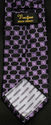 Venchinni 100% Silk Tie + Hanky + Cufflinks Set tc