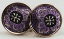 Venchinni 100% Silk Tie + Hanky + Cufflinks Set ds