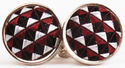 Venchinni 100% Silk Tie + Hanky + Cufflinks Set tc