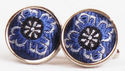 Venchinni 100% Silk Tie + Hanky + Cufflinks Set tc