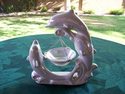 Ceramic Dolphin Fragrance Burner for Simmering Oil