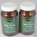 A TO Z NATURALS MILK THISTLE 350 MG  2PK
