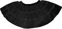 Black Plain V Stripe Petticoat Tutu Skirt double L