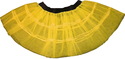 Yellow Plain V Stripe Petticoat Tutu Skirt double 