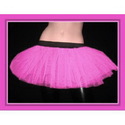 Baby Pink Basic Style Mini Tutu Skirt Petticoat Ha