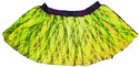 Lime Black Flower Lace Tutu Skirt Petticoat Pettis
