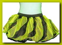 Neon UV Lime Yellow mini tutu skirt twister pettic