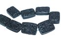 24mm Carved  Chinese Cultural Cinnabar Black  Loos