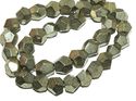 Faceted Freeform Pyrite Gemstone Loose Beads