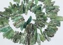 Freesize Teeth Green Natural Rough Kyanite Nugget 