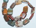 18mm natural picasso Jasper gemstone Loose Beads