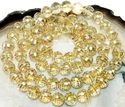 8mm Crystal Faceted Quartz Round Loose Beads