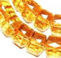 10mm Citrine Crystal Abacus Faceted Loose Beads 10