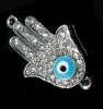 Rhinestone Evil Eye Hand DIY Bracelet Connector