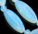 30mm faceted opal opalite loose bead 15inch