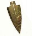 39mm arrowhead pyrite pendant gemstone loose bead 