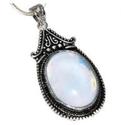 64mm Opal 18KGP Pendant 1pc