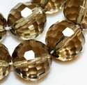 10mm Faceted Quartz Quarz Quarzo Loose Beads