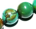 2mm Natural Turquoise Variegated Naturel Gemstone 