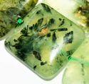 18mm Natural Square Green Prehnite Gemstone Loose 