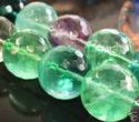 20mm Fluorite Round Faceted Фторит Gemstone 