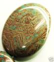 35mm Natural Rainbow Oval Jasper Gemstone Loose Be