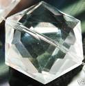 20mm Faceted Quartz Quarz Quarzo クォーツ Loos