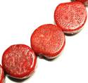 18mm Corallo Korall Coral Koralle Loose Koraal Bea