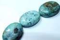 18mm Blue cloud Oval Gemstone Loose Beads