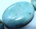 18mm Blue cloud Oval Gemstone Loose Beads