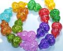 25mm Mulit-colors Lampwork Liuli Loose Beads