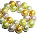 16mm  Multi-color Perla Shell Pearl Loose Жемч