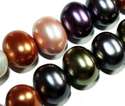 15mm  Multi-color Perla Shell Pearl Loose Жемч