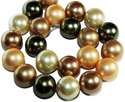 16mm  Multi-color Perla Shell Pearl Loose Жемч