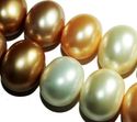 22mm  Multi-color Perla Shell Pearl Loose Жемч