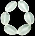22mm Natural Crystal Mat Gemstone Beads