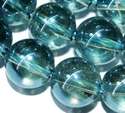 8mm AB Blue Crystal Gemstone Beads