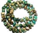8-12mm Turquoise Nugget African Diaspro Türkis Be