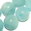 10mm Natural Aquamarine Round Ball Gemstone Loose 