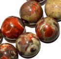 10mm Natural Rainforest Round gemstone Loose Beads