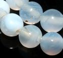 6mm Blue Chalcedony Round Gemstone Loose Beads 15"
