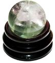 27mm Rainbow Fluorite Gemstone Sphere Healing Ball