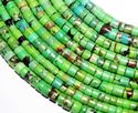 3mm Natural Green Heishi Turquoise Turquesa Loose 