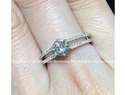 1ct GIA G Class Diamond Engagement 18K Au750 Karat